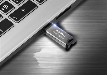 Флэш-накопитель ADATA UV350, 128 ГБ, USB 3.2, металлический