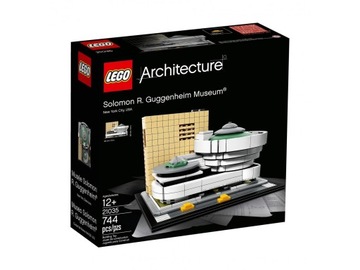 LEGO Architecture - 21035 Muzeum Solomona R. Guggenheima - Nowe