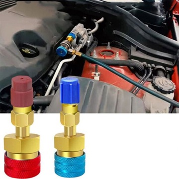 АДАПТЕРЫ НИЗКОГО И ВЫСОКОГО ДАВЛЕНИЯ ДЛЯ АВТОМОБИЛЬНОГО КОНДИЦИОНЕРА R134A