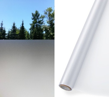 FOLIA DO SZYB MLECZNA MATOWA MAT OCHRONNA 152cm