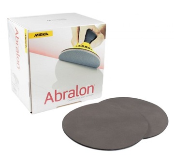 MIRKA ABRALON KRĄŻEK ŚCIERNY NA RZEP 150mm P2000 x20