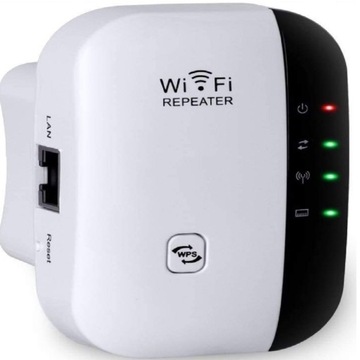 WZMACNIACZ SYGNAŁU WI-FI INTERNETU MOCNY 300 MB/S
