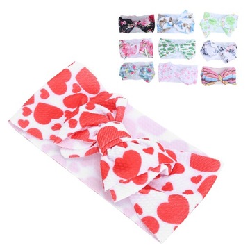 10 шт. детские повязки на голову с бантом