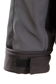 Теплая рабочая куртка Softshell с капюшоном XL.