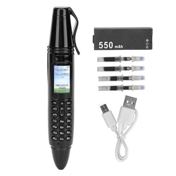 Telefon z długopisem aparat LCD Bluetooth SIM