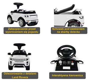 ПОЕЗДКА НА ПУШЕР-ХОДОКЕ 3 В 1 АВТОМОБИЛЬ RANGE ROVER БОЛЬШОЙ ДЛЯ ДЕТЕЙ ЗВУК