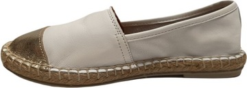 wygodne espadryle VENEZIA 031850018Y BIAŁE r36