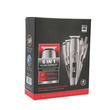 Многофункциональная электрическая машинка для стрижки волос.