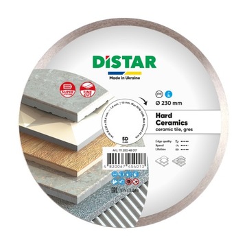 TARCZA DIAMENTOWA DISTAR 230 Hard ceramics