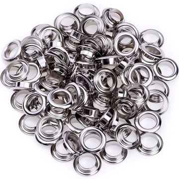 100 SZT OCZKA DZIURKACZ NAPY DO PLANDEK 6MM