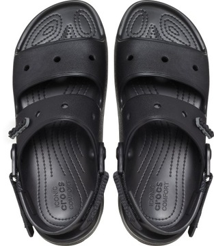 Svetlé Sandále Topánky Crocs Tarrain Na Suchý Zips 39,5