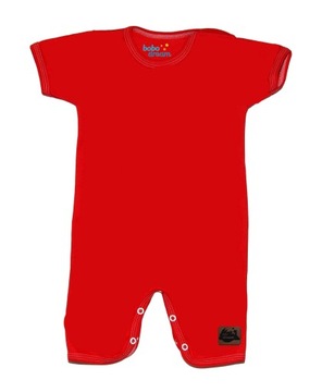 Комбинезоны Rampers Летняя пижама Basic красный 74
