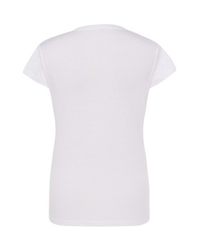 T-SHIRT DAMSKA koszulka bawełniana JHK TSRL CMF biała WH r. M
