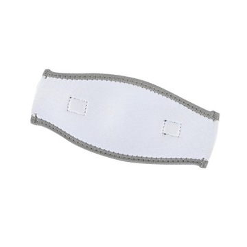 Pasek neoprenowy do nurkowania 20x8,5 cm czarny