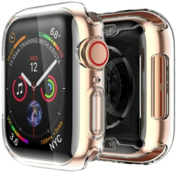 ЧЕХОЛ 2в1 ДЛЯ APPLE WATCH 4/5/6/SE 44MM |НАКЛАДКА НА КОРПУС| ОТЛИЧНЫЕ ЦВЕТА