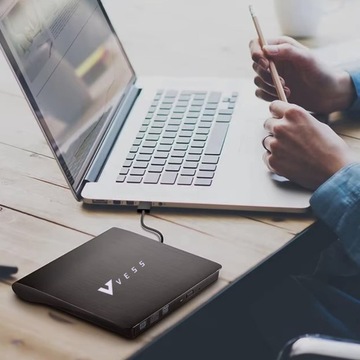 ВНЕШНИЙ ПРИВОД CD-R/DVD-ROM/RW ЗАПИСЫВАТЕЛЬ USB 3.0 ПОРТАТИВНЫЙ ПРОИГРЫВАТЕЛЬ