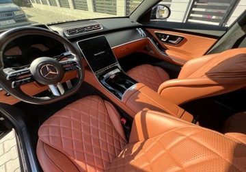 Mercedes Klasa S W223/V223 Sedan Plug-In 3.0 580e 510KM 2023 Mercedes-Benz Klasa S 4Matic, AirMatic, lampy digital, panorama, 3D ekran, zdjęcie 8