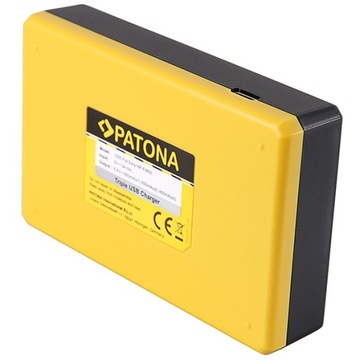3x Akumulator Patona NP-FW50 Premium + ładowarka