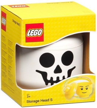 LEGO POJEMNIK GŁOWA SZKIELET MAŁA Rozmiar S