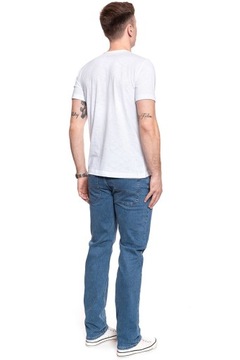 Męskie spodnie jeansowe proste Lee BROOKLYN W42 L34