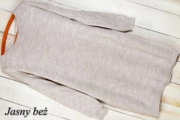 ТЕПЛЫЙ ДЛИННЫЙ ПЛОТНЫЙ ДЖЕМПЕР, ТУНИКА, ОТКРЫТАЯ СПИНКА K24