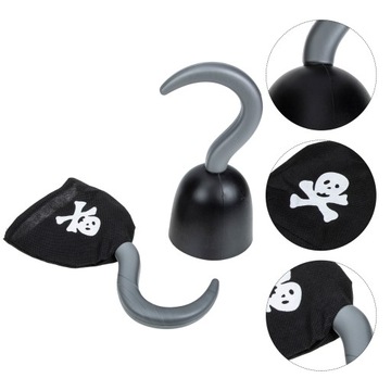 Пластиковые пиратские крючки для детских игрушек, украшение на Хэллоуин