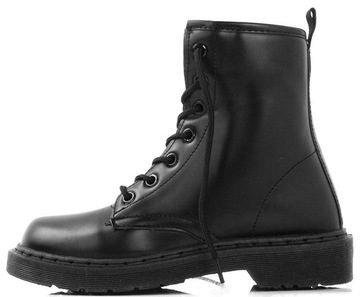 5995 МАТОВЫЕ ЧЕРНЫЕ БОТИНКИ BOVED С УТЕПЛЕНИЕМ 40