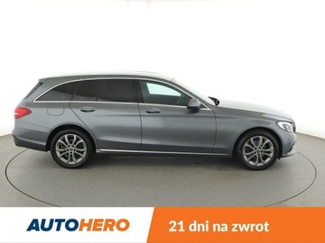 Mercedes Klasa C W205 2017 Mercedes C 180 Czujniki, Aut.klima, Navi, Skóra, zdjęcie 8