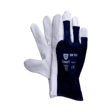 Rękawiczki robocze skórzane skóra kozia DW103/10