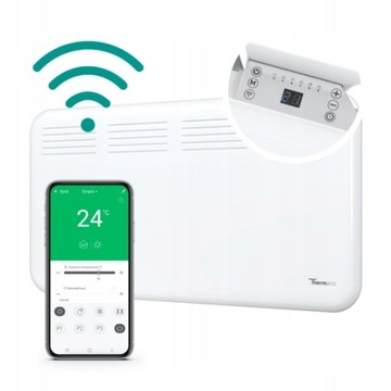 ELEKTRYCZNY GRZEJNIK SIMPLA 20+ WIFI KONWEKTOROWY 2000W DUŻA MOC GRZEWCZA