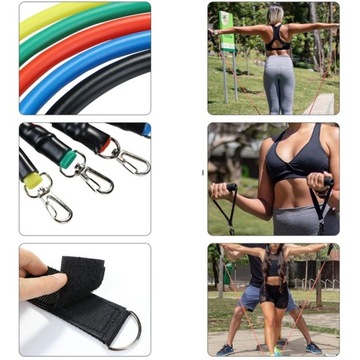 НАБОР ИЗ 5 ЭНЕРГИЙ ДЛЯ ФИТНЕС ФИЗИО УПРАЖНЕНИЙ ТРЕНИРОВКИ СИЛЬНЫХ ТРЕНИРОВОК