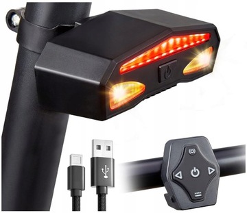 ВЕЛОСИПЕДНАЯ ЛАМПА, ПОВОРОТНИКИ, ЗАДНИЙ ПУЛЬТ ДИСТАНЦИОННОГО УПРАВЛЕНИЯ для велосипеда