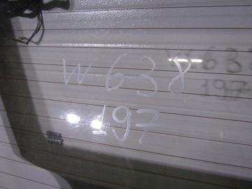 VÍKO KUFRU KUFRU ZADNÍ MERCEDES W638 BARVA 197