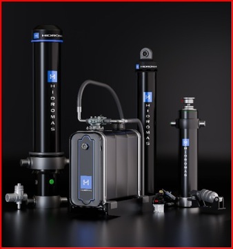 Siłownik teleskopowy hydrauliczny frontowy do wywrotu, naczep 3880 mm