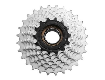 wolnobieg SUNRACE 6 RZĘDOWY 14-28 T srebrny