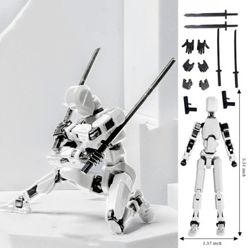 МАНЕКЕН МНОГОСУСТАВНОЙ ПОДВИЖНЫЙ РОБОТ ПЕЧАТНЫЙ МАНЕКЕН 3D TOYSLUCKY 13 TOY