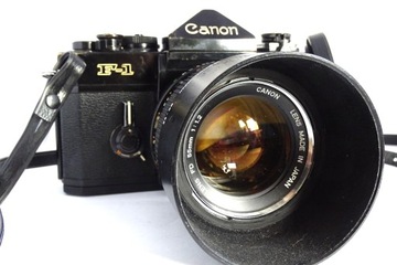 УЛЬТРА РЕДКИЙ CANON F-1 (1980 - ОЛИМПИЙСКАЯ ВЕРСИЯ!) + 1.2 55MM CANON!