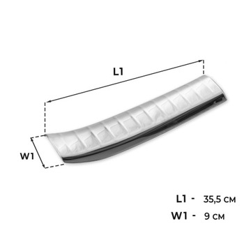 LIŠTA VNITŘNÍ KUFRU DO KIA XCEED I 2019-
