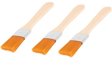 ZESTAW 3X ANTYSTATYCZNY DREWNIANY PĘDZEL ESD 13 CM