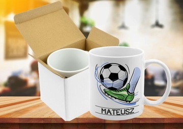 НАБОР КРУЖЕК ПОДУШКА ФУТБОЛИСТ ИМЯ ФУТБОЛ