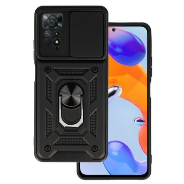 Etui Armor Camera Slide do Xiaomi Redmi Note 12 Pro 4G / Note 11 Pro Szkło