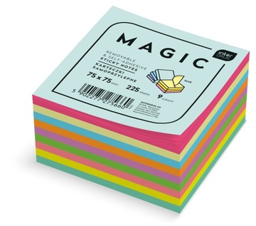 Karteczki samoprzylepne Magic Cube 9x75x75mm