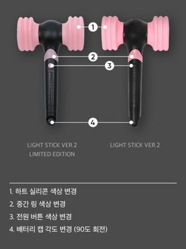 ОФИЦИАЛЬНЫЙ ЛАЙТСТИК BLACKPINK VER.2 (IDOLPARK Special BLACKPINK