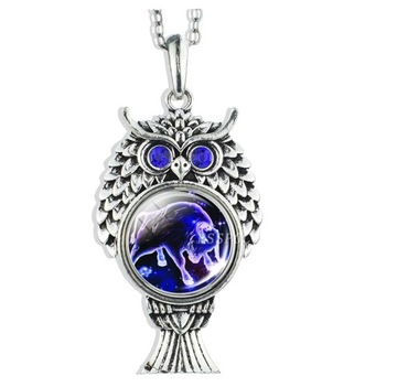 Wisior znak zodiaku sowa , Byk