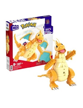 ORYGINALNE KLOCKI POKEMON DRAGONITE 387 ELEMENTÓW