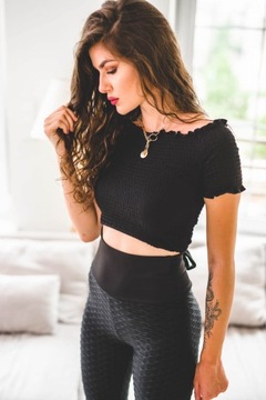 Гибкие леггинсы чернокожих женщин толкают состояние L/xl