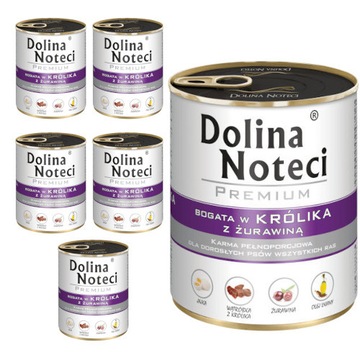 DOLINA NOTECI PREMIUM Bogata w Królika 6x800g