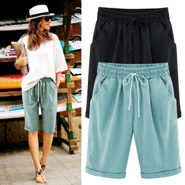 Summer shorts Women Summer Bermuda Shorts Large Si