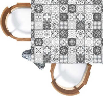 OBRUS PLAMOODPORNY 110X160 WZORY OSLO