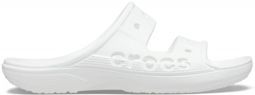 Lekkie Buty Klapki Crocs Baya Sandal Białe 39,5